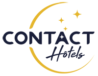 Logo Contact Hotels, Bleu France Eragny Cergy Pontoise Poissy